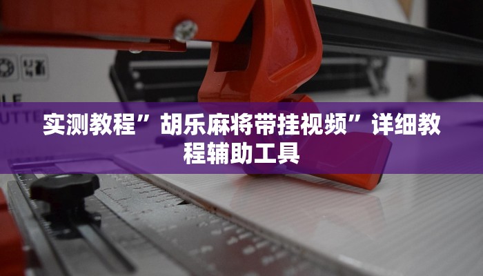 实测教程”胡乐麻将带挂视频”详细教程辅助工具 实测教程”胡乐麻将带挂视频”详细教程辅助工具