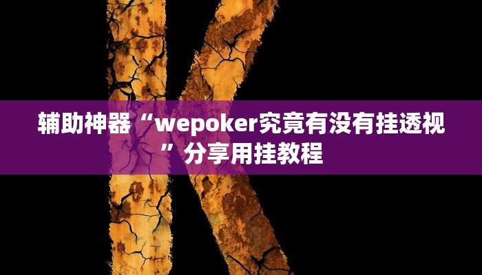 教程开挂辅助“红火众娱透视”详细分享装挂步骤教程