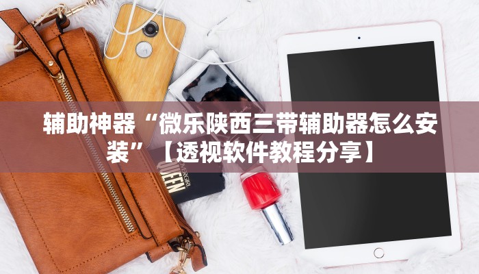 辅助神器“微乐陕西三带辅助器怎么安装”【透视软件教程分享】