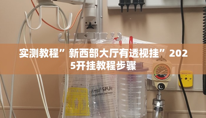 实测教程”新西部大厅有透视挂”2025开挂教程步骤 实测教程”新西部大厅有透视挂”2025开挂教程步骤