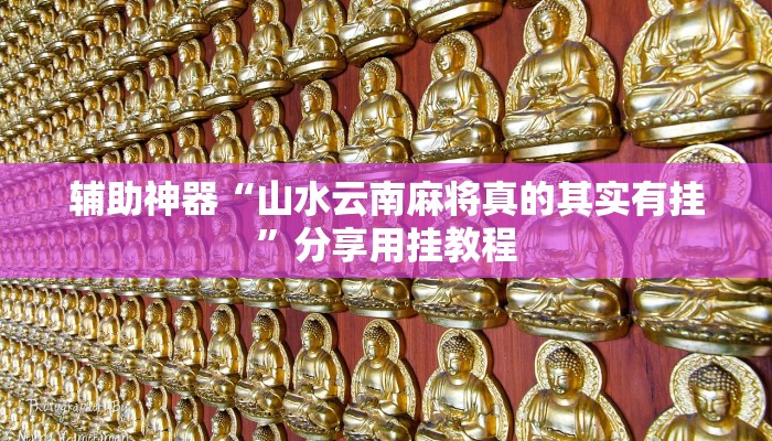 辅助神器“山水云南麻将真的其实有挂”分享用挂教程 辅助神器“山水云南麻将真的其实有挂”分享用挂教程
